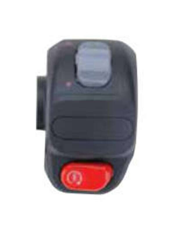 Botonera DOMINO PIAGGIO VESPA derecha color negro