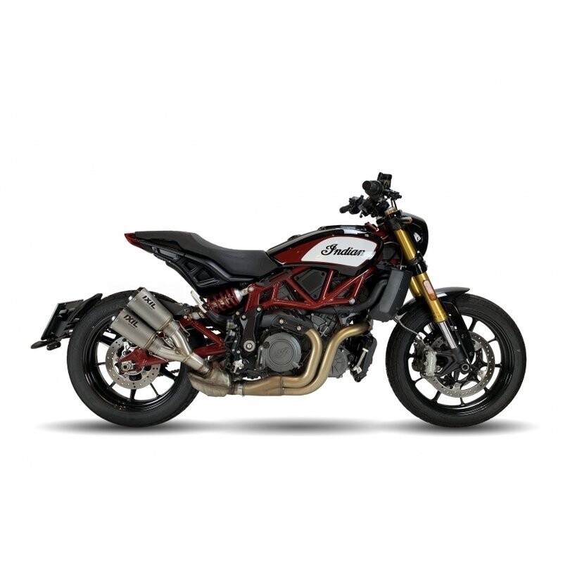 IXIL RC Racing Silencer Stainless Steel / Carbon - indian FTR 1200/S