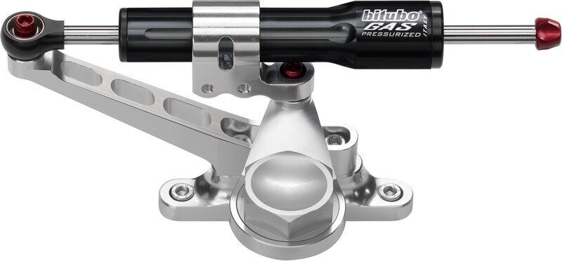 Kit amortiguador de dirección BITUBO negro montaje sobre depósito - Triumph Speed Triple 675