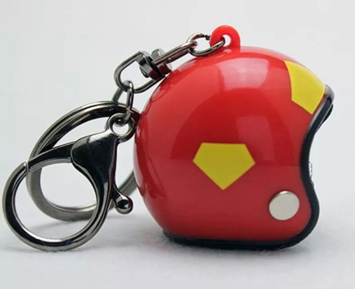 Llavero Casco Red/Yellow