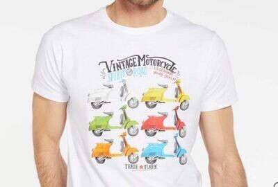 Camiseta Vintage Motorcycle Vespa