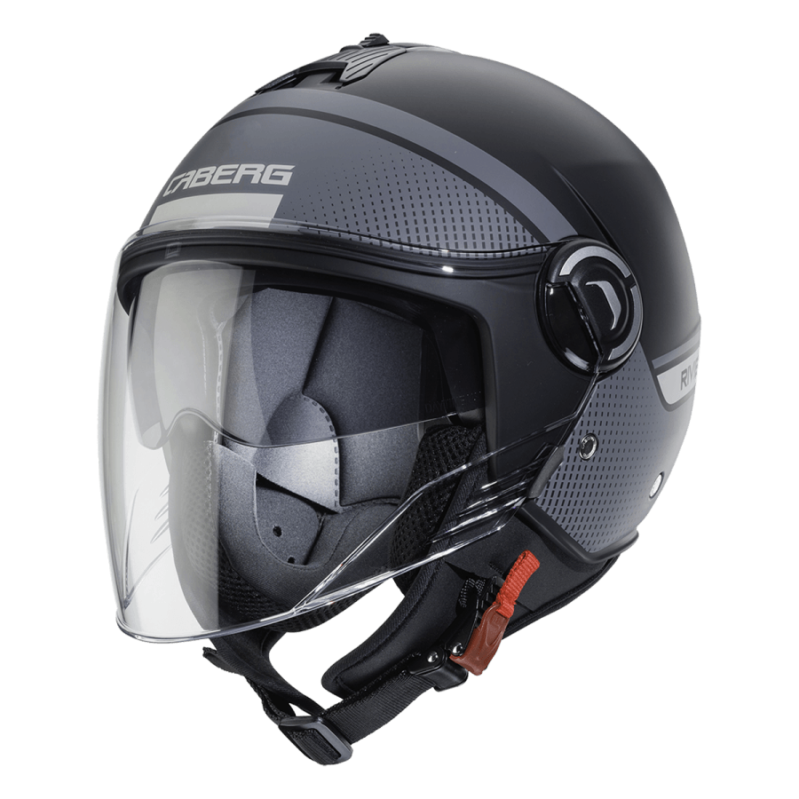 CABERG RIVIERA V4 ELITE MATT BLACK/ANTHRACITE/GREY