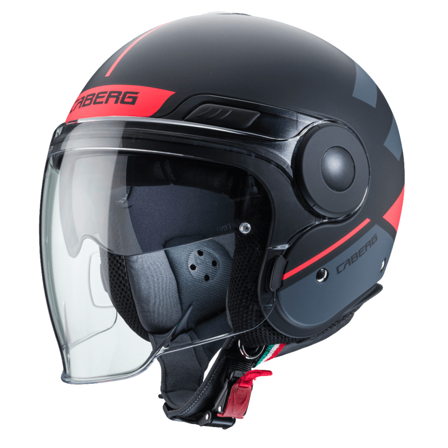 CABERG UPTOWN LOFT MATT BLACK/ANTHRACITE/ORANGE FLUO