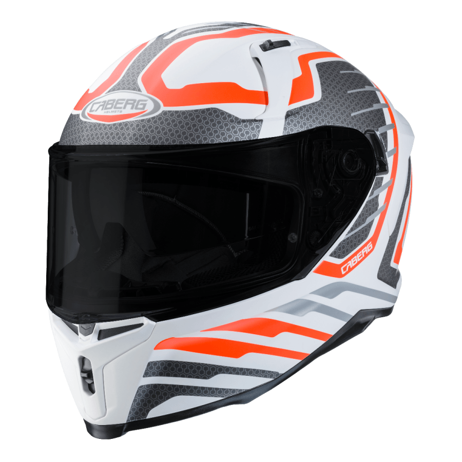 CABERG AVALON FORGE MATT WHITE/ORANGE FLUO/ANTHRACITE