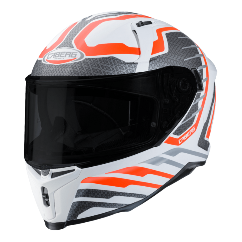CABERG AVALON FORGE MATT WHITE/ORANGE FLUO/ANTHRACITE