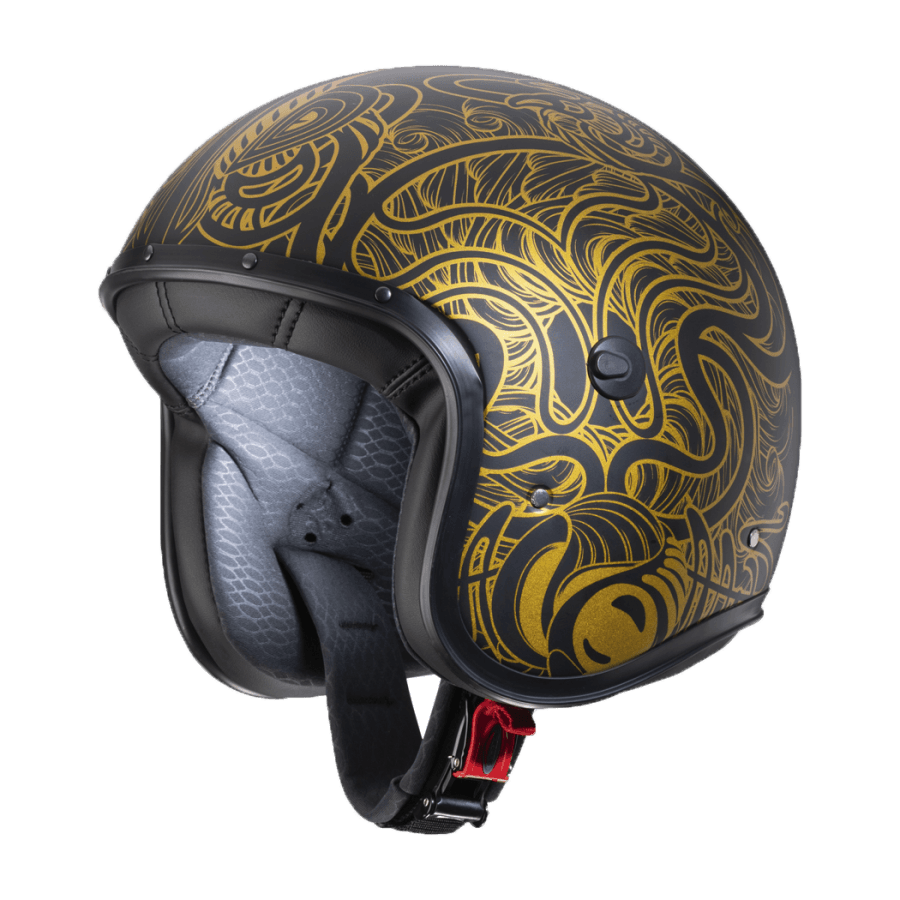 CABERG FREERIDE MAORI MATT BLACK/GOLD
