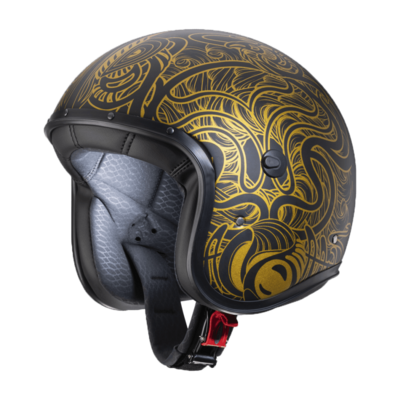 CABERG FREERIDE MAORI MATT BLACK/GOLD