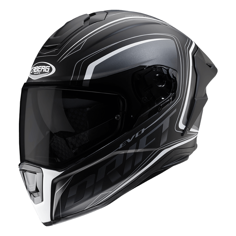 CABERG DRIFT EVO INTEGRA MATT BLACK/ANTHRACITE/WHITE