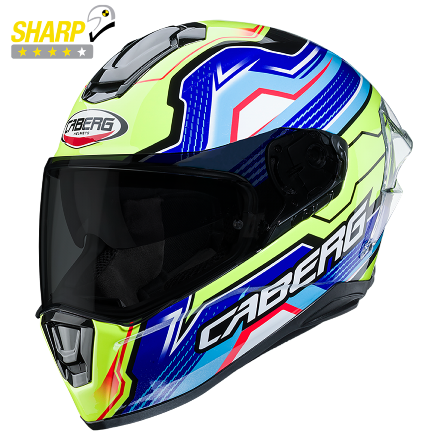 CABERG DRIFT EVO LB29 BLACK/YELLOW FLUO/BLUE