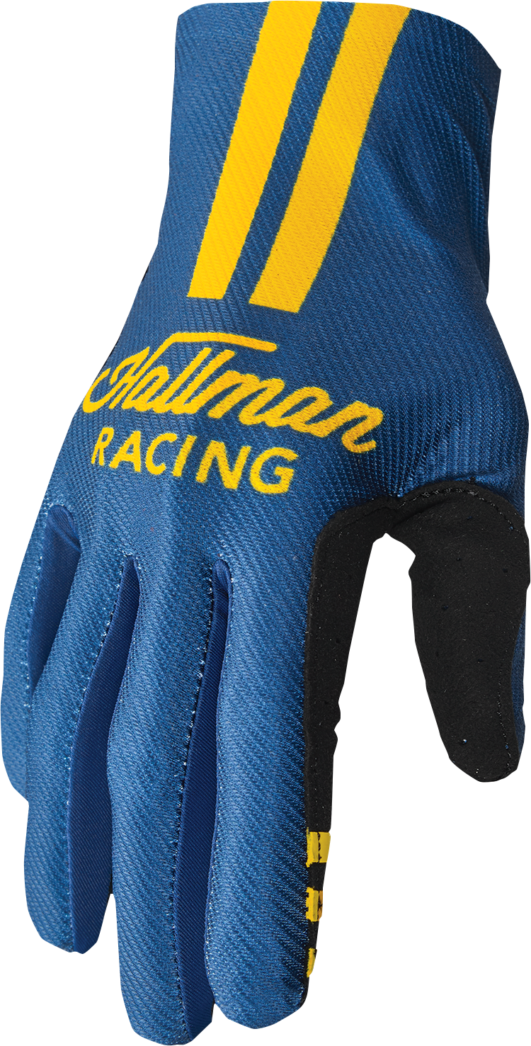 Guantes Hallman Mainstay Amarillo/Azul
