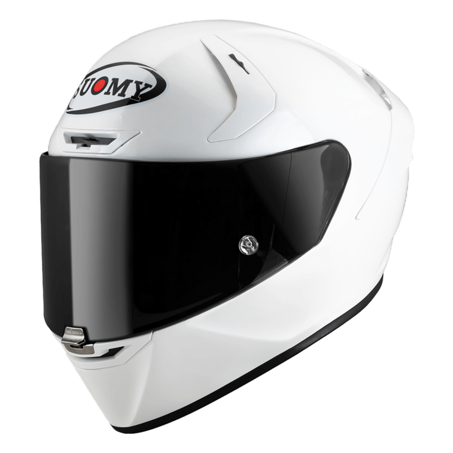 SUOMY SR-GP PLAIN PEARL WHITE