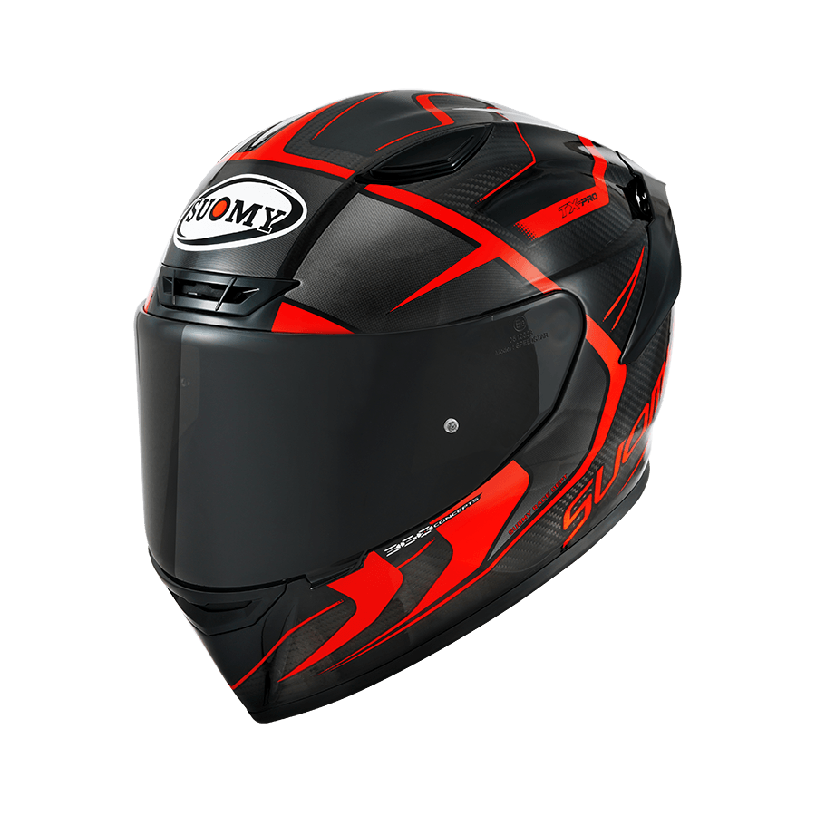 SUOMY TX-PRO ADVANCE RED FLUO