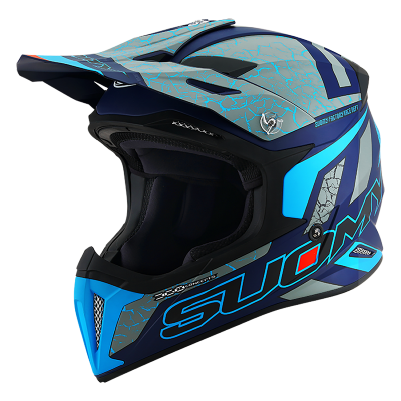 SUOMY X-WING REEL MATT BLUE FLUO