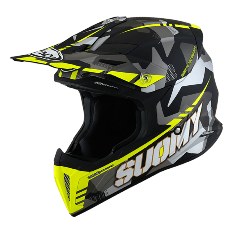 SUOMY X-WING CAMOUFLAGER MATT YELLOW