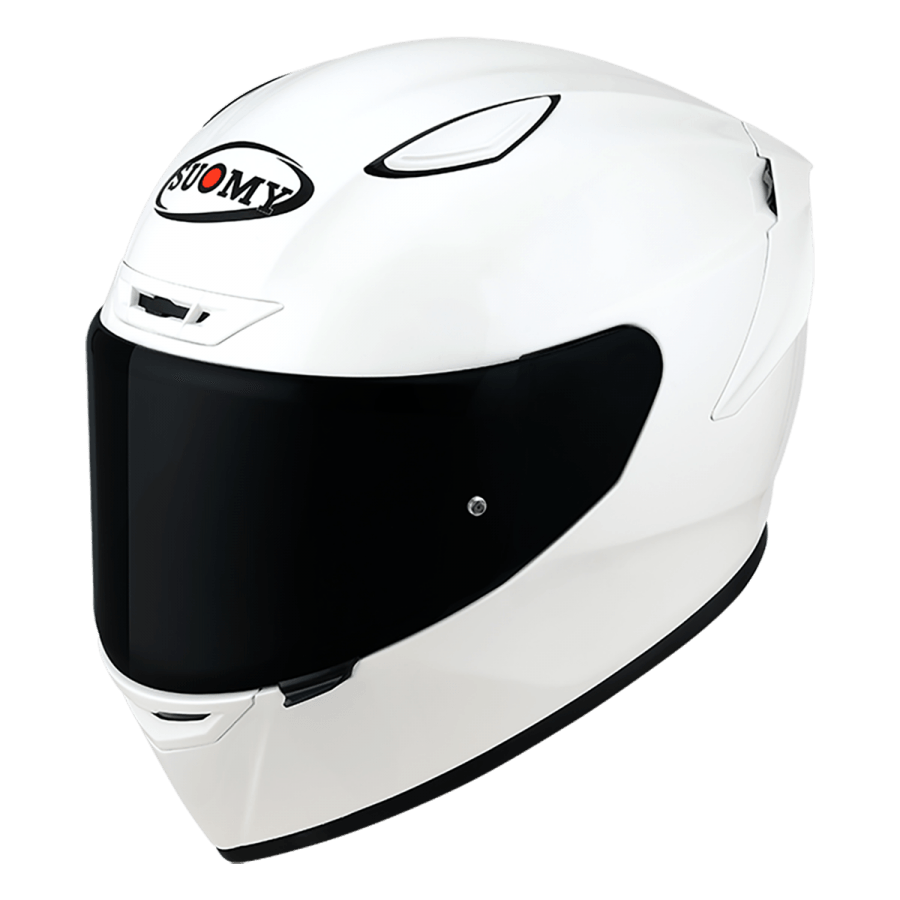 SUOMY TRACK-1 PLAIN WHITE