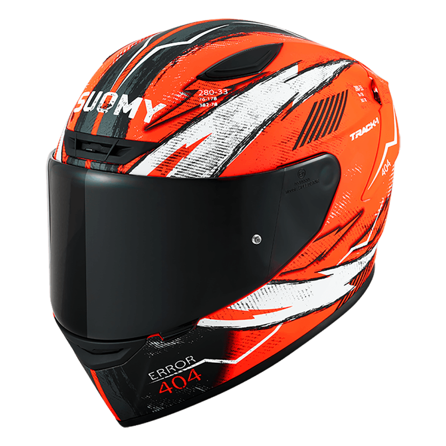 SUOMY TRACK-1 404 MATT ORANGE FLUO