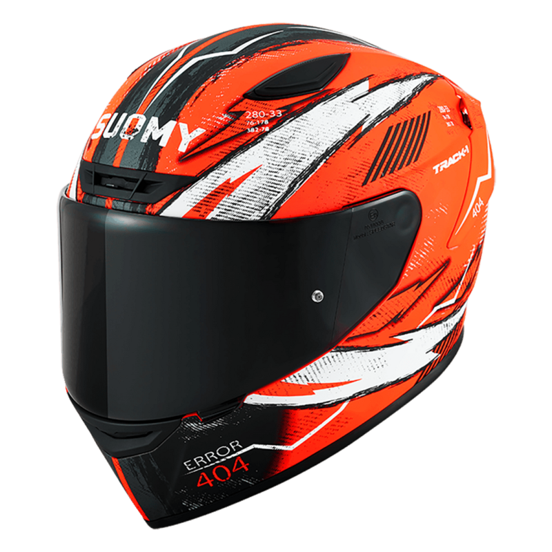 SUOMY TRACK-1 404 MATT ORANGE FLUO