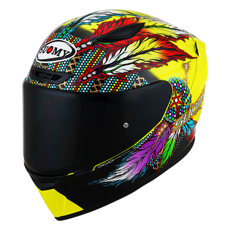 SUOMY TRACK-1 CHIEFTAIN MULTI YELLOW