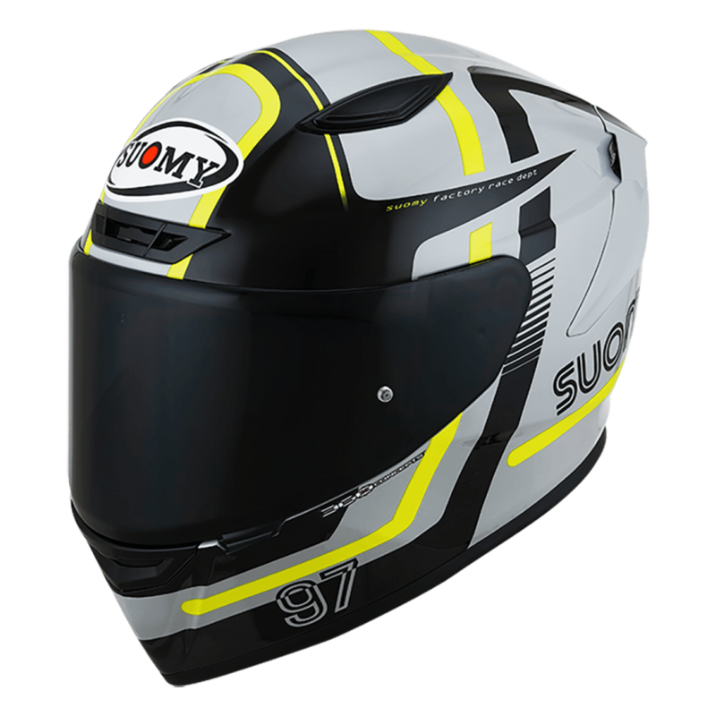 SUOMY TRACK-1 NINETY SEVEN GREY/YELLOW