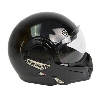 Casco 180 TECH Black Shiny Bycity