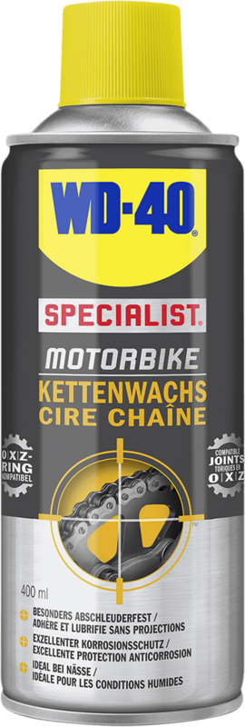Spray cera cadena WD-40
WD-40 CHAINWAX 400ML