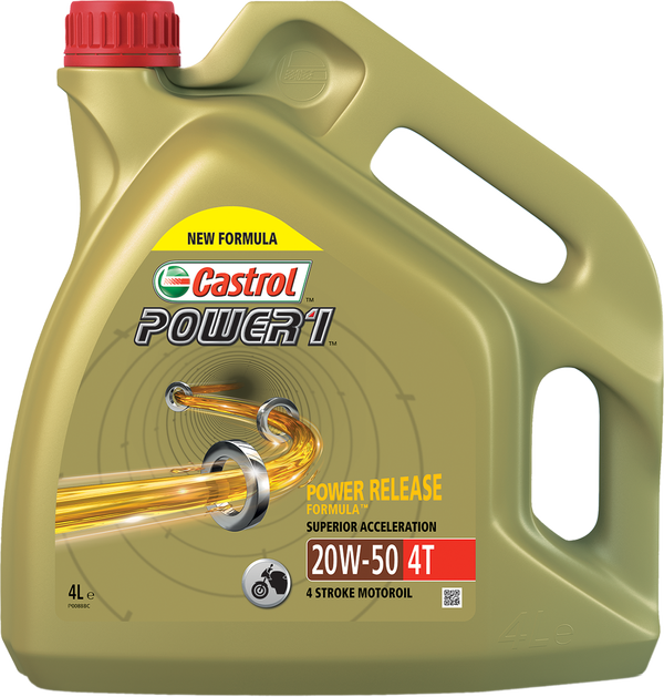 Castrol Aceite de motor 4 tiempos Power 1 20W-50