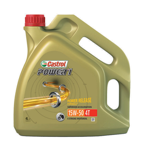Castrol Aceite de motor 4 tiempos Power 1 POWER 1 4T 15W-50 4L