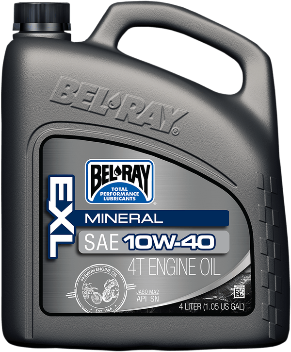 Aceite motor 4T mineral EXL OIL EXL MINERAL 4T 10W-40 4L