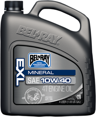 Aceite motor 4T mineral EXL OIL EXL MINERAL 4T 10W-40 4L