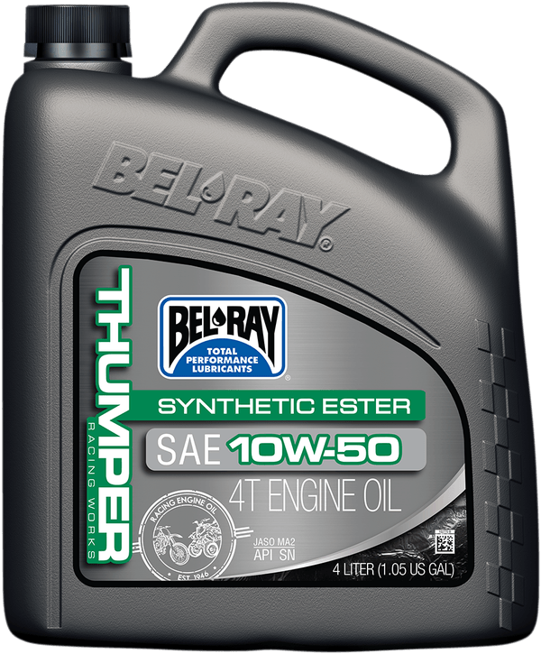 Aceite motor 4T sintético de mezcla de éster OIL THUMPER FULL SYN 10W-50 4L