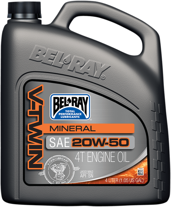 Aceite motor 4T mineral OIL VTWIN 20W50 4L