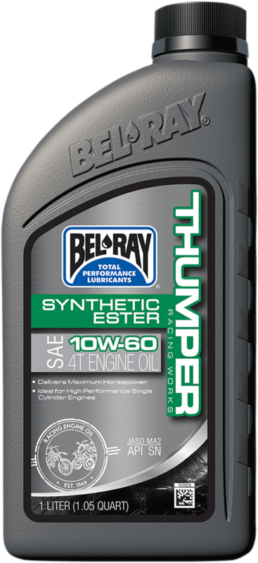 Aceite motor Thumper® Racing Synthetic Ester 4T OIL THUMPER SYN 10W60 1L