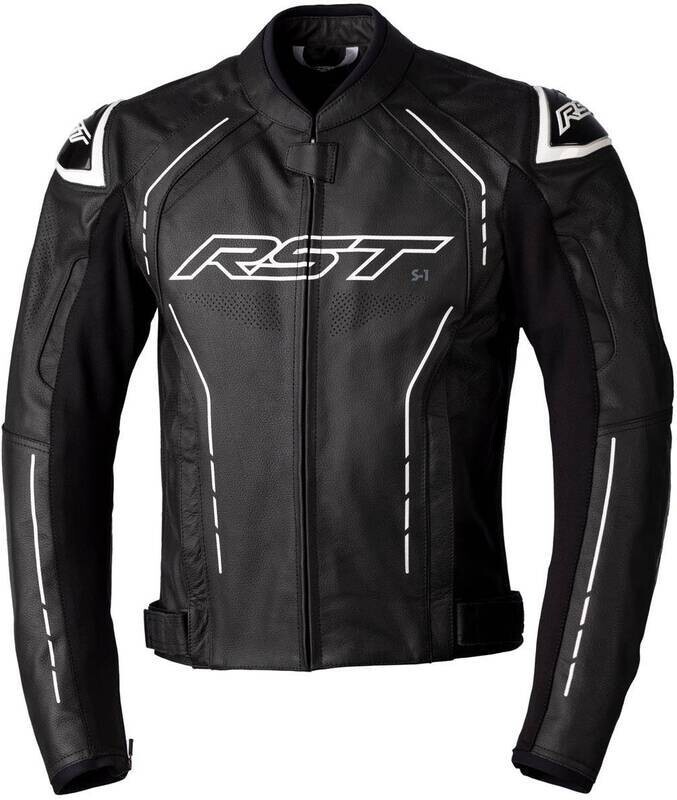 Chaqueta de Piel (Hombre) RST S-1 CE Blanco