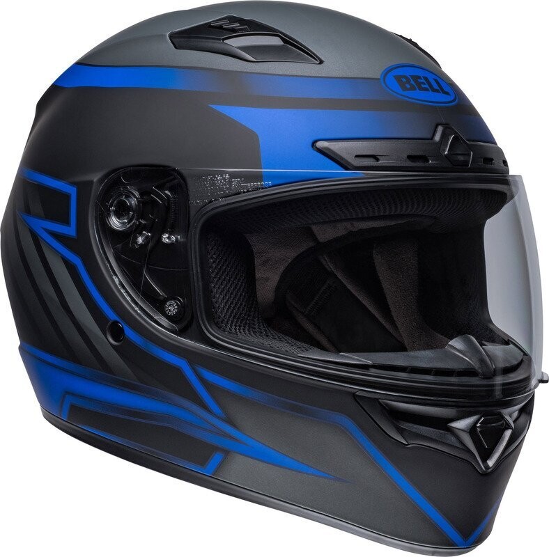Casco BELL Qualifier DLX Mips Raiser - Negro mate/Azul