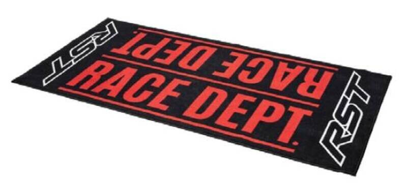 Alfombra para Moto RST RACE DEPT Negro/Rojo