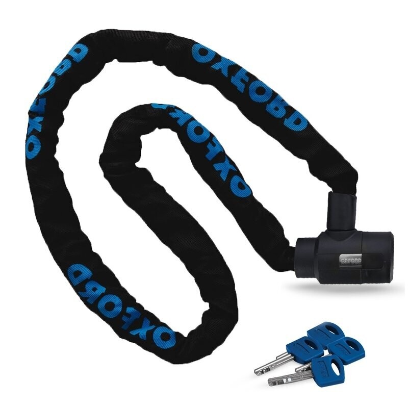 Candado de cadena GP Chain10 1.5m Rótula de 9.5mm Oxford LK108