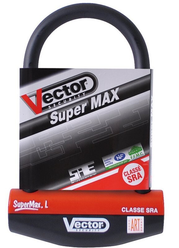 Candado U Vector Supermax L Ø16 110x230