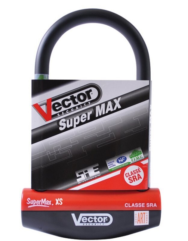 Candado U Vector Supermax XS Ø16 90x180