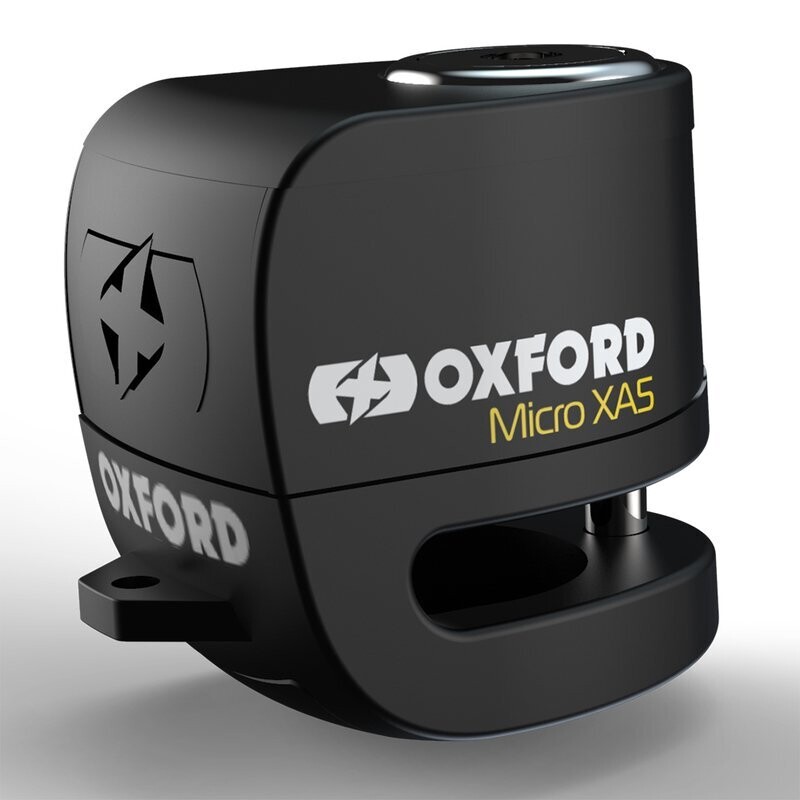 OXFORD Micro XA5 Alarm Disc Lock - Black