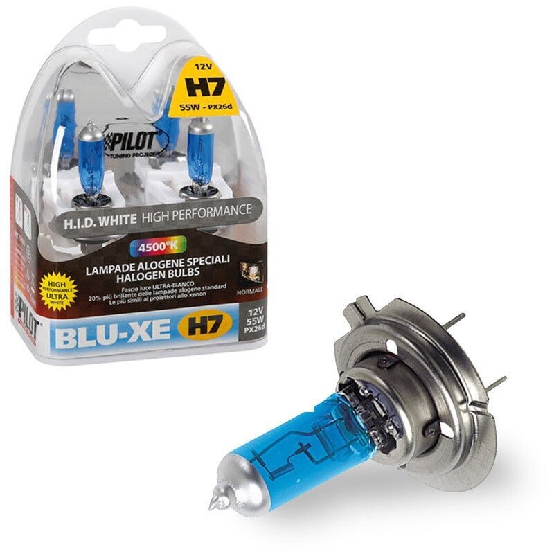 LAMPARA H7 BLUE-XE H7 12V 55W PX26D HOMOLOGACION E (BLISTER 2 UNIDADES)