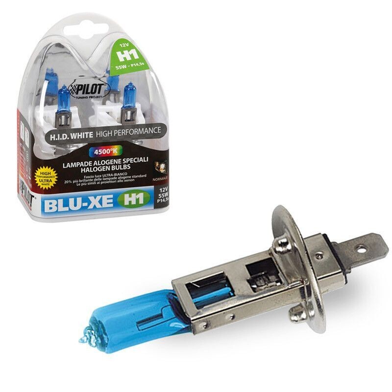 LAMPARA H1 BLUE-XE H1 12V 55W P14,5S HOMOLOGACION E (2 UNIDADES)