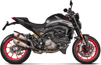 Escape completo AKRAPOVIC
MUFFLER TI DUCATI MONSTER 937 Silenciador más supresor de catalizador