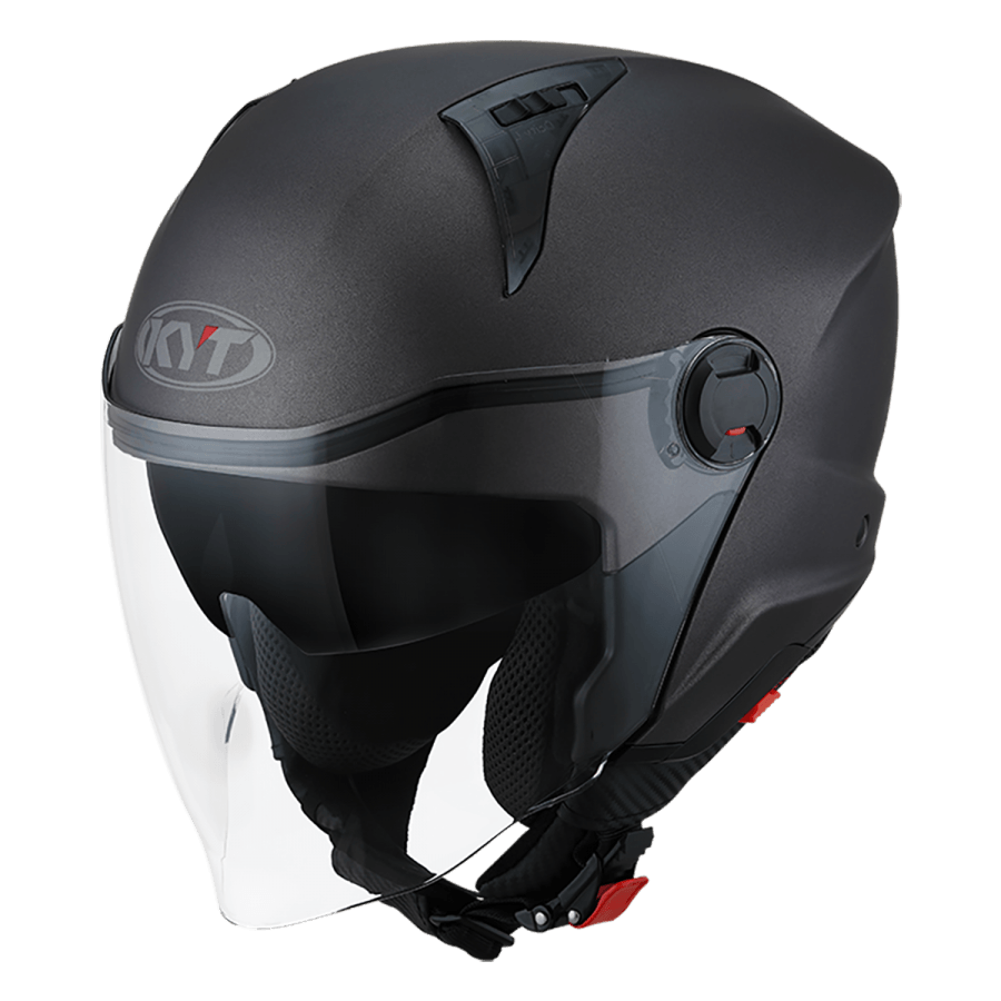 KYT D-CITY PLAIN GUN METAL