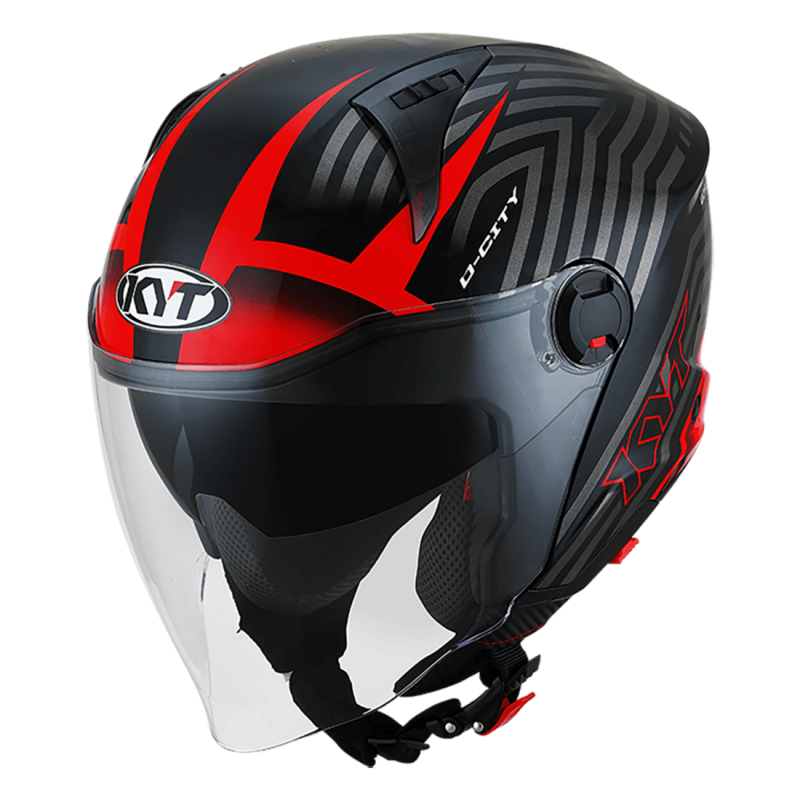KYT D-CITY LUCENT BLACK/RED