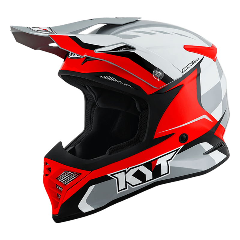 KYT SKYHAWK GLOWING WHITE/RED