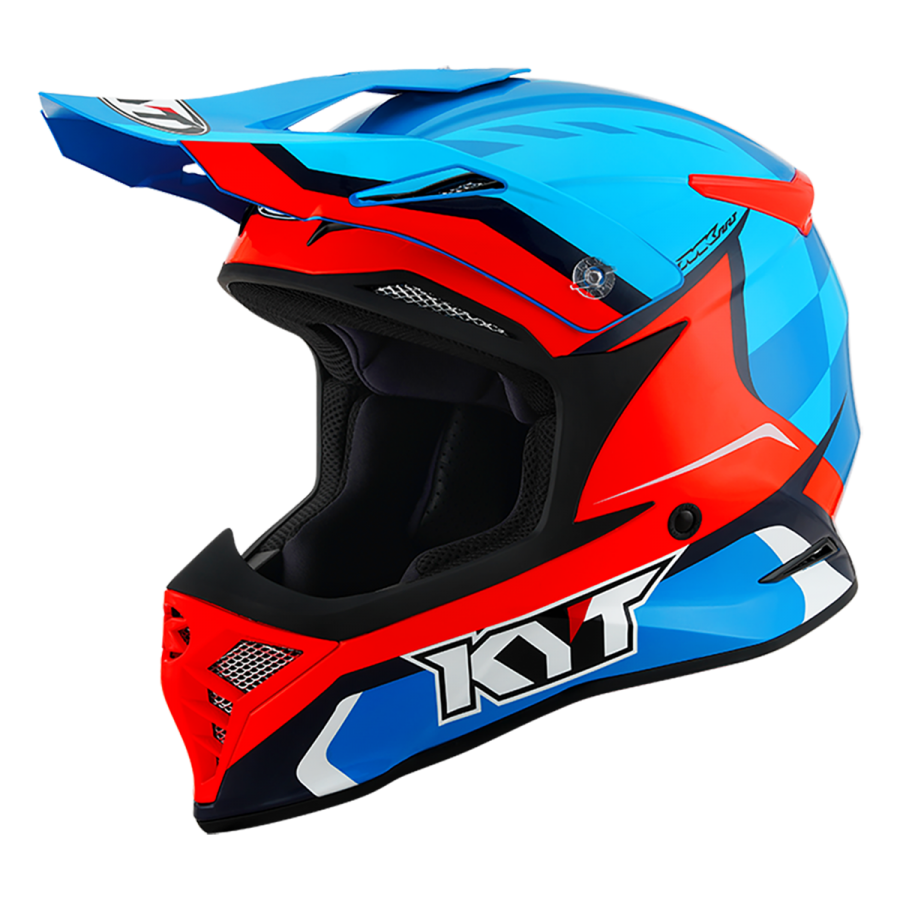 KYT SKYHAWK GLOWING BLUE/RED