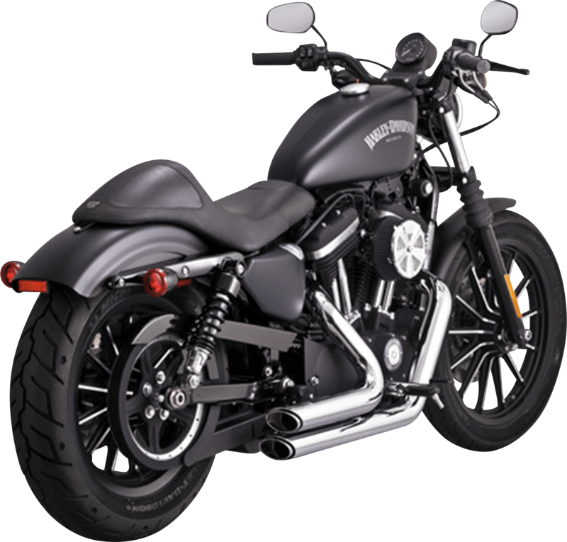 VANCE + HINES
EXHAUST S-SHT STAG CHR.XL