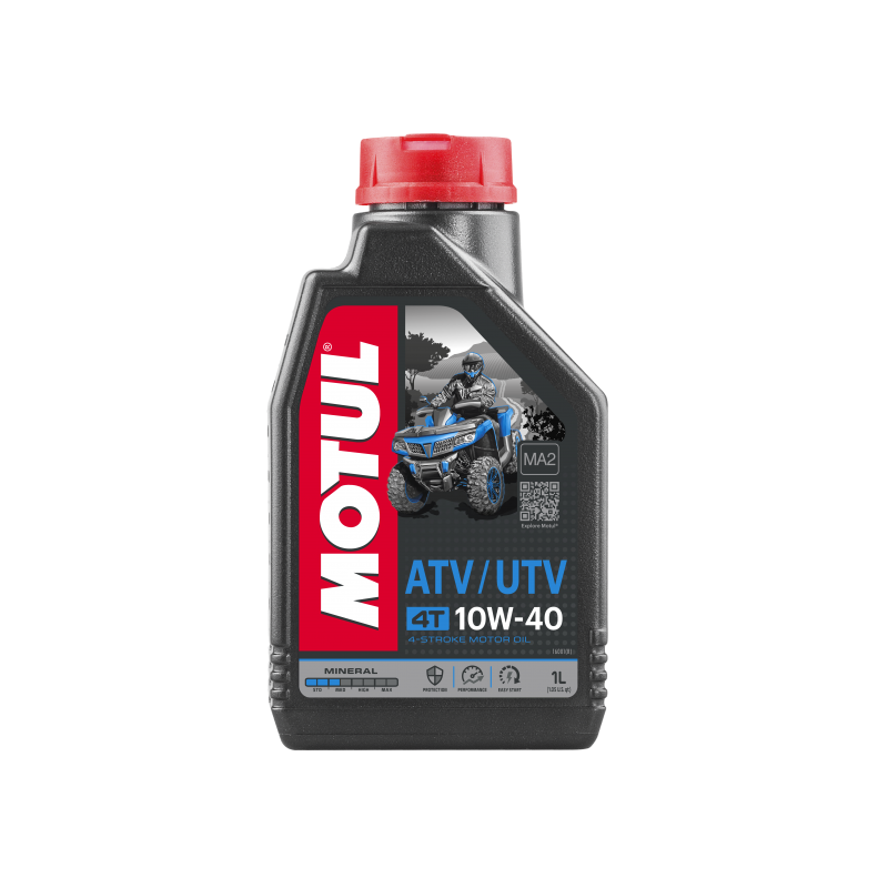 barco editorial Reacondicionamiento Aceite Moto Motul ATV-UTV 10W40 1L