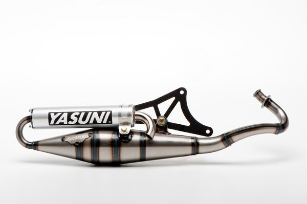 YASUNI EXHAUST Z MIN VERTICAL ALU APRILIA SR50