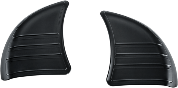 Tapas embellecedoras Tri-Line para interior de carenado negro